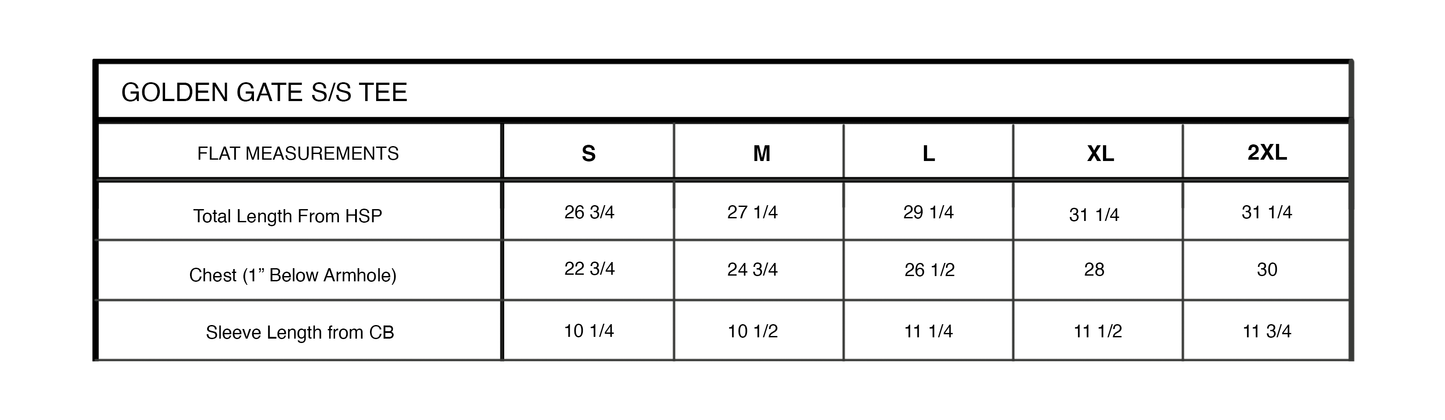 BLACK SCALE X NFL ORIGINS "GOLDEN GATE" S/S TEE