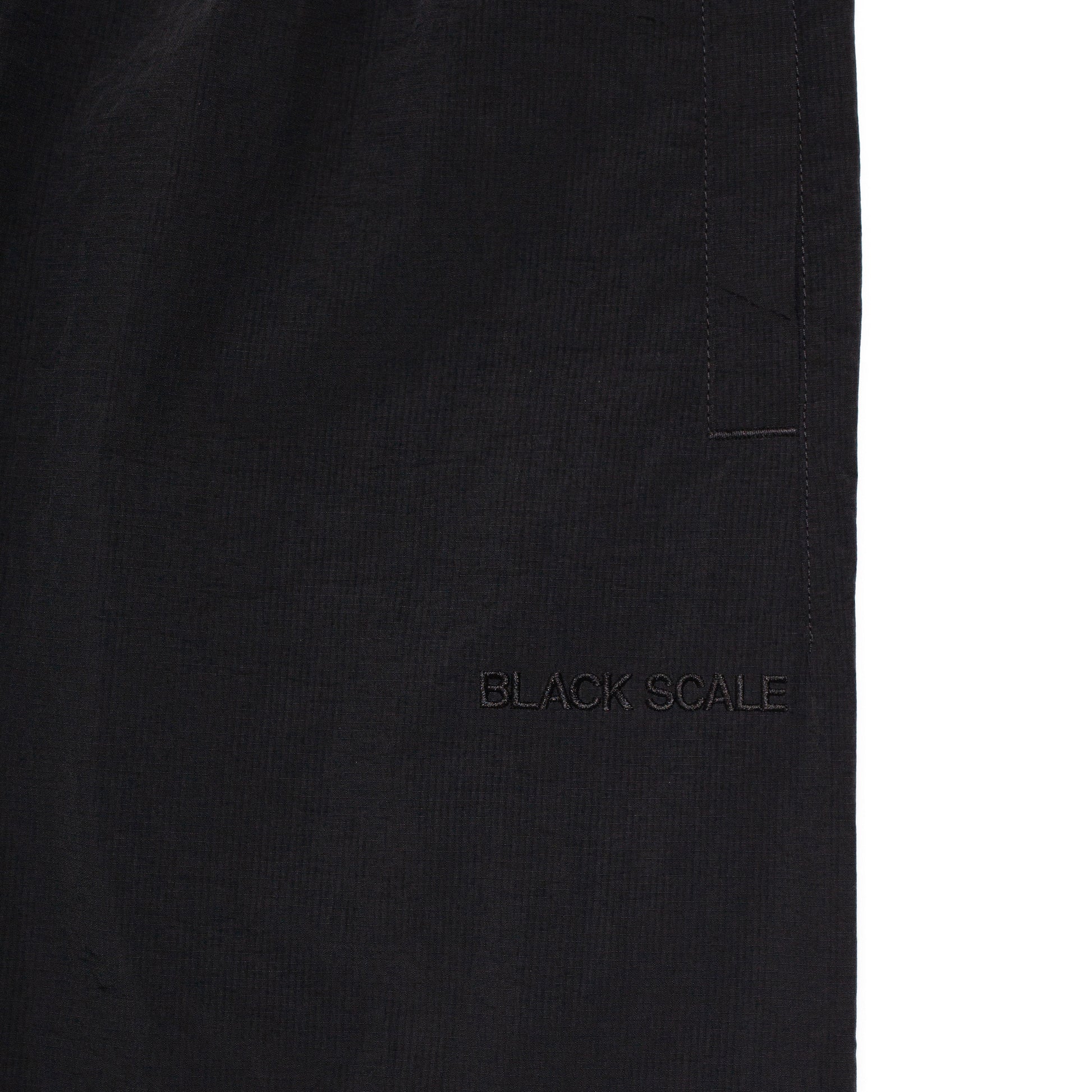 MESH PANELED SHORT BLACK