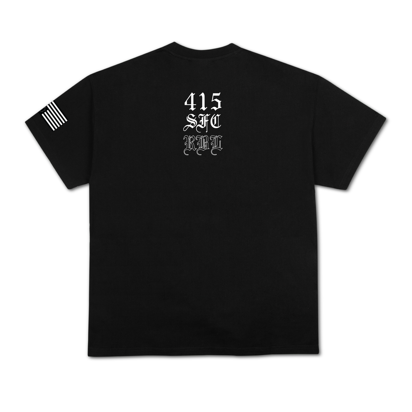 BLACK SCALE X RBL POSSE 415 SFC S/S TEE BLACK