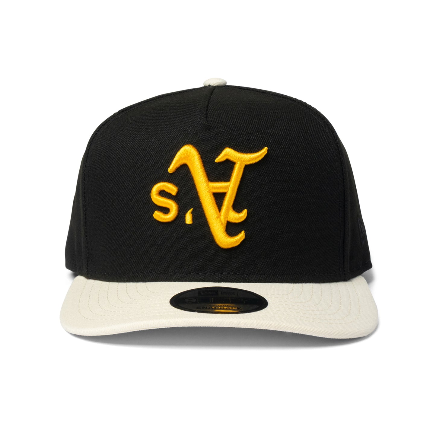 NEW ERA "TOWN" A'S SNAPBACK BLACK