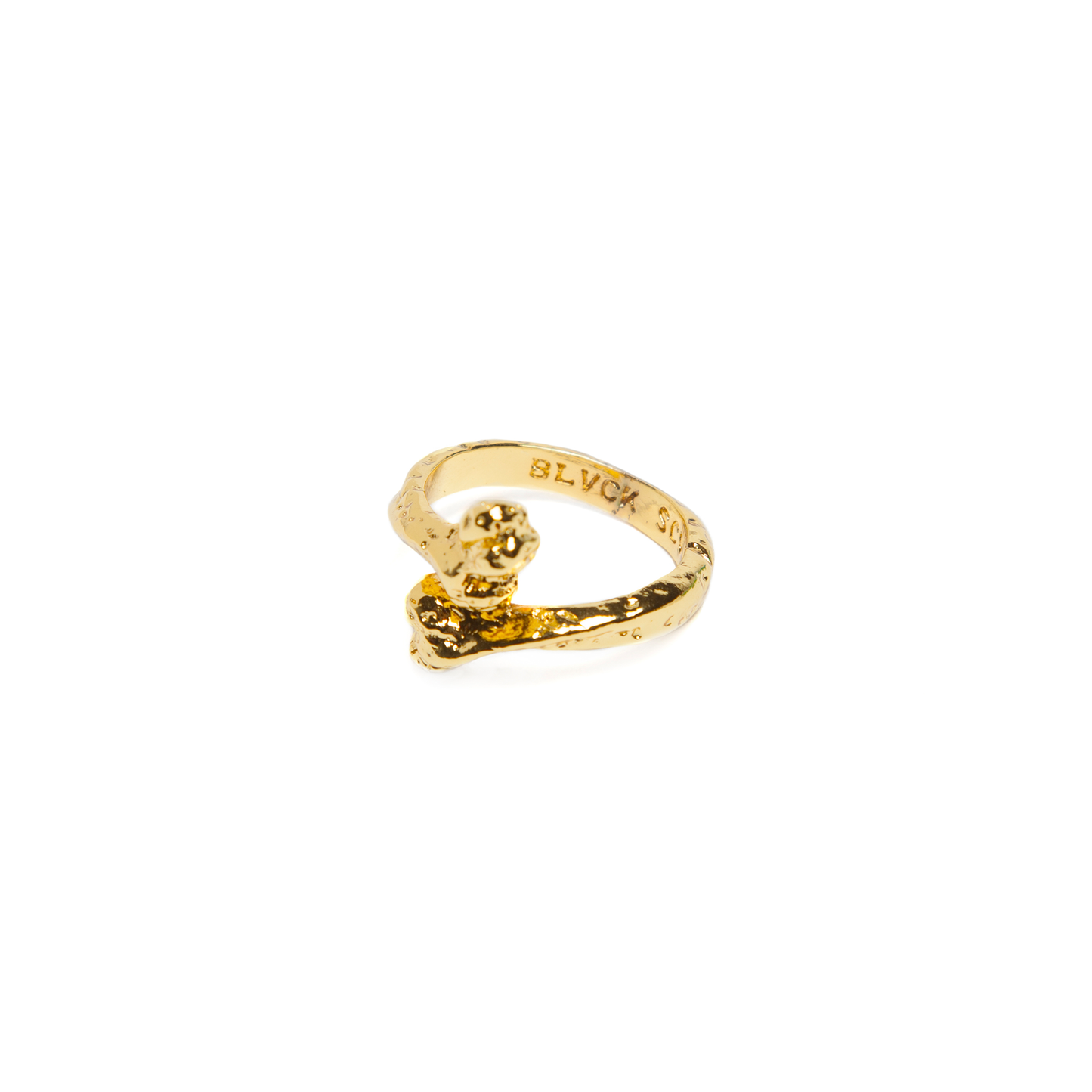 BONE RING GOLD