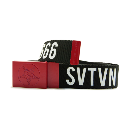 BLVCK SCVLE BOYSCOUT BELT RED