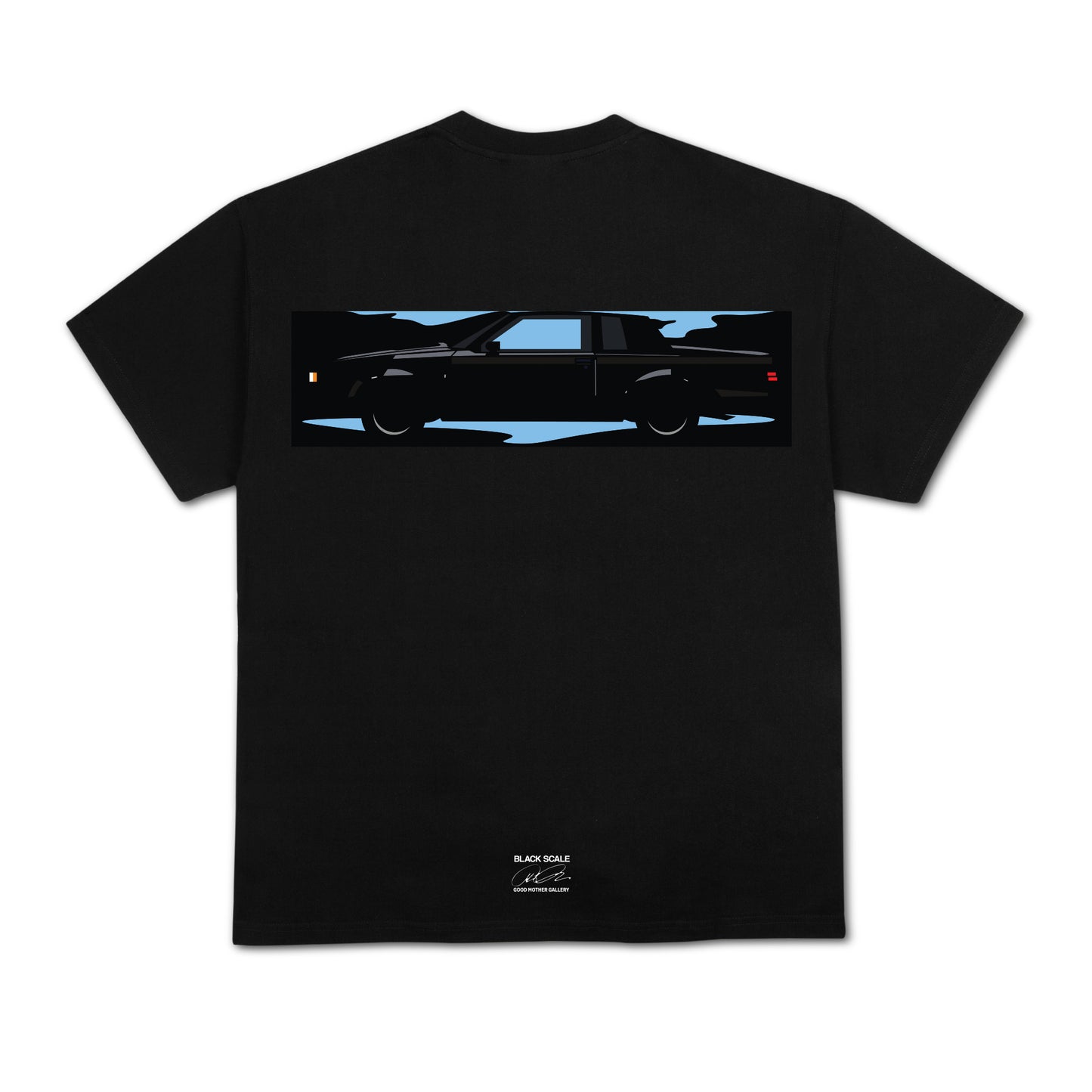 BLACK SCALE X CHAD HASEGAWA S/S TEE BLACK