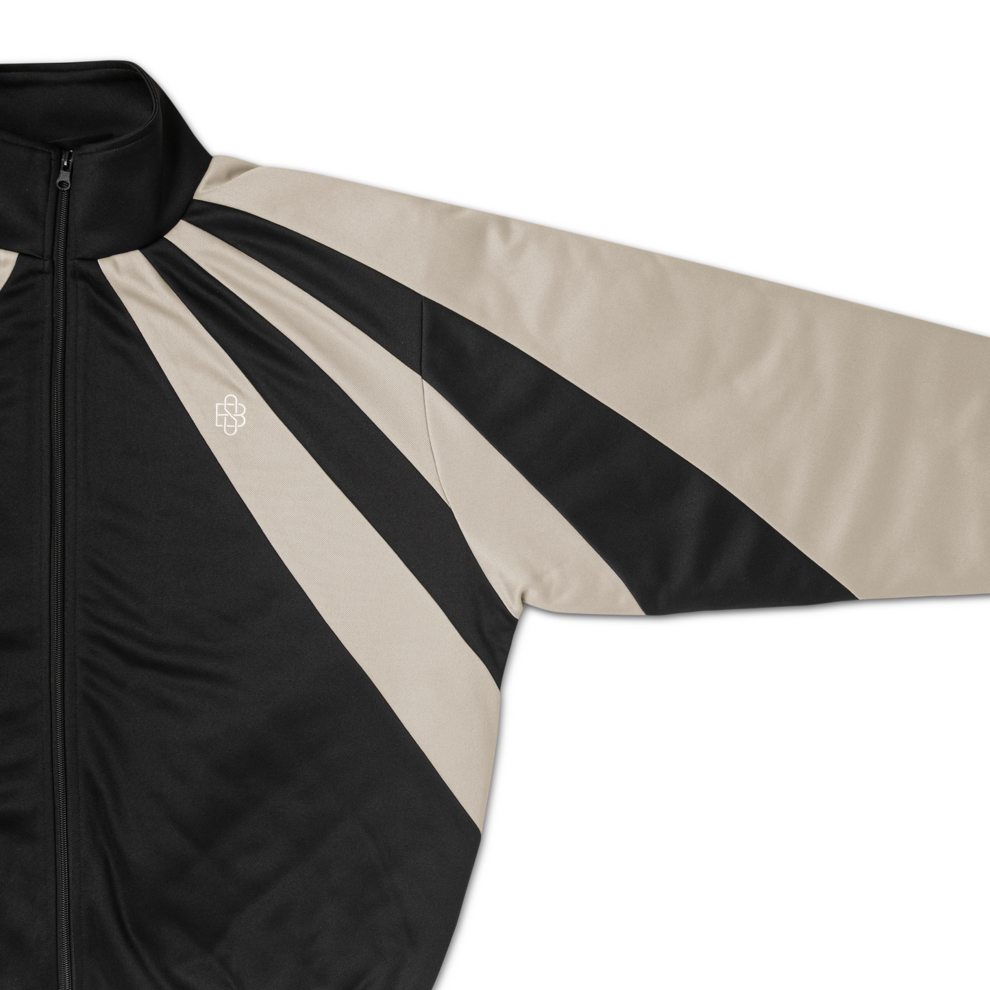 HAVOC TRACKSUIT JACKET BLACK/CREAM