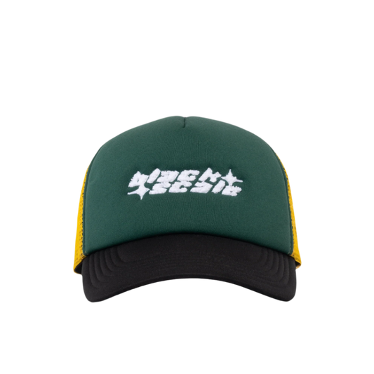 FUTURE 5-PANEL TRUCKER GREEN/YELLOW
