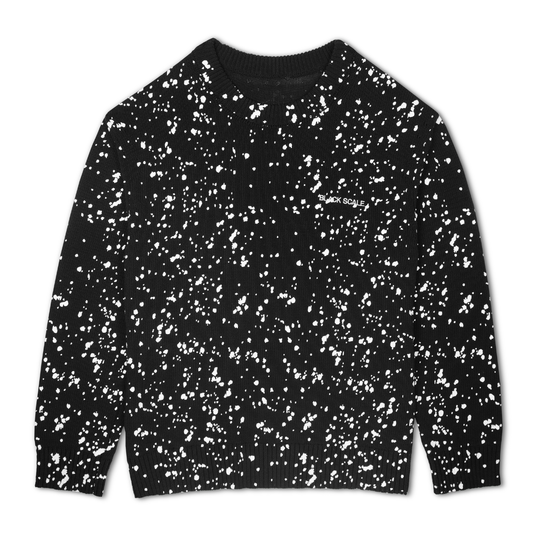 CARNAGE JACQUARD SWEATER BLACK