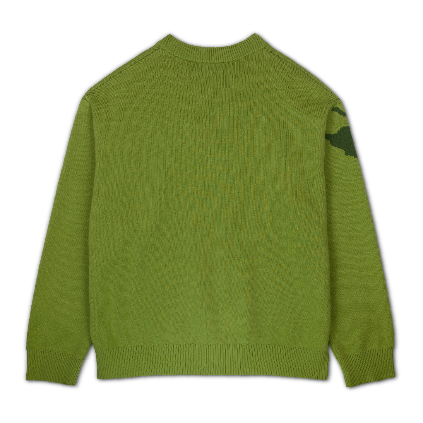 OUT OF SIGHT JACQUARD SWEATER WASABI