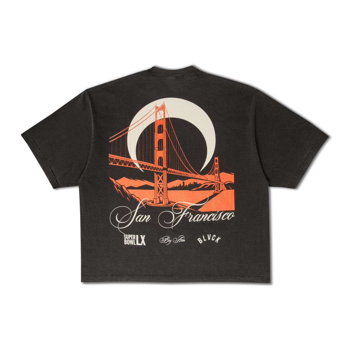 BLACK SCALE X NFL ORIGINS "GOLDEN GATE" S/S TEE