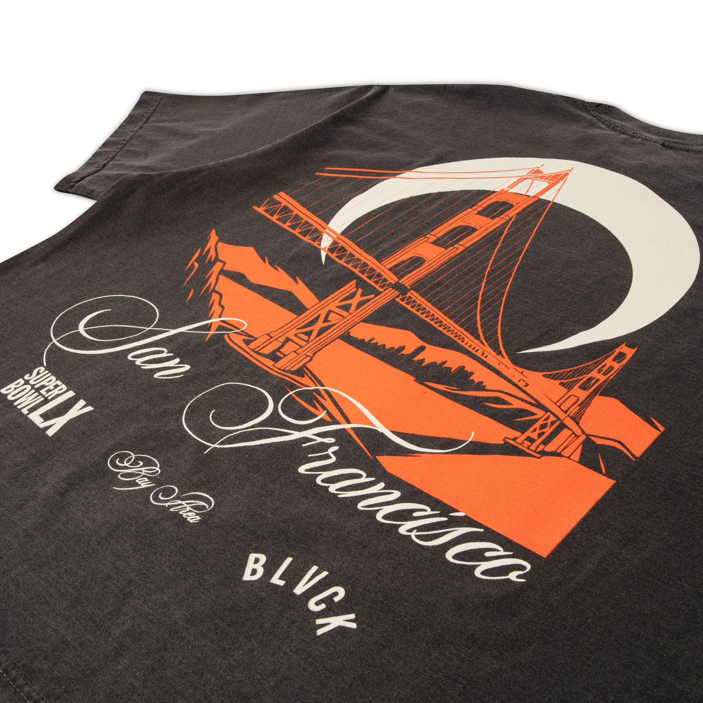 BLACK SCALE X NFL ORIGINS "GOLDEN GATE" S/S TEE