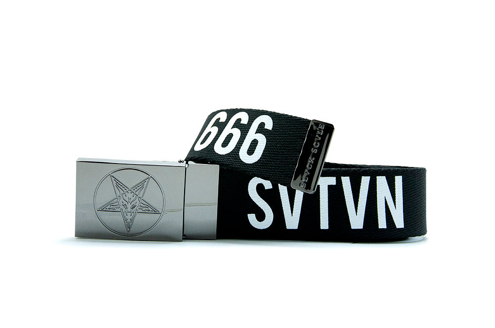 BLVCK SCVLE BOYSCOUT BELT BLACK