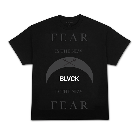 FEAR IS THE NEW BLVCK S/S TEE BLACK