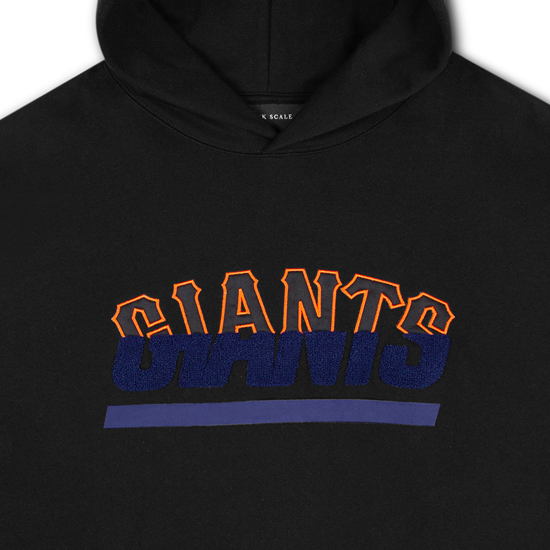 GIANTS QS HOODED SWEATSHIRT BLACK