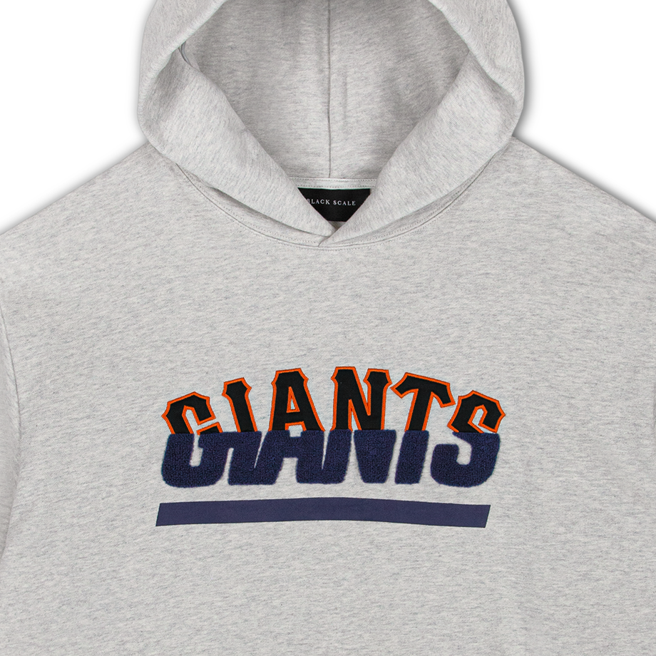 GIANTS QS HOODED SWEATSHIRT CREAM HEATHER