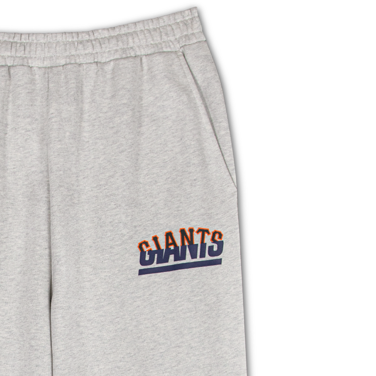 GIANTS QS SWEATPANT CREAM HEATHER