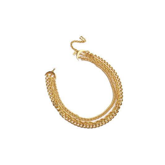 3X KRAZY NECKLACE GOLD