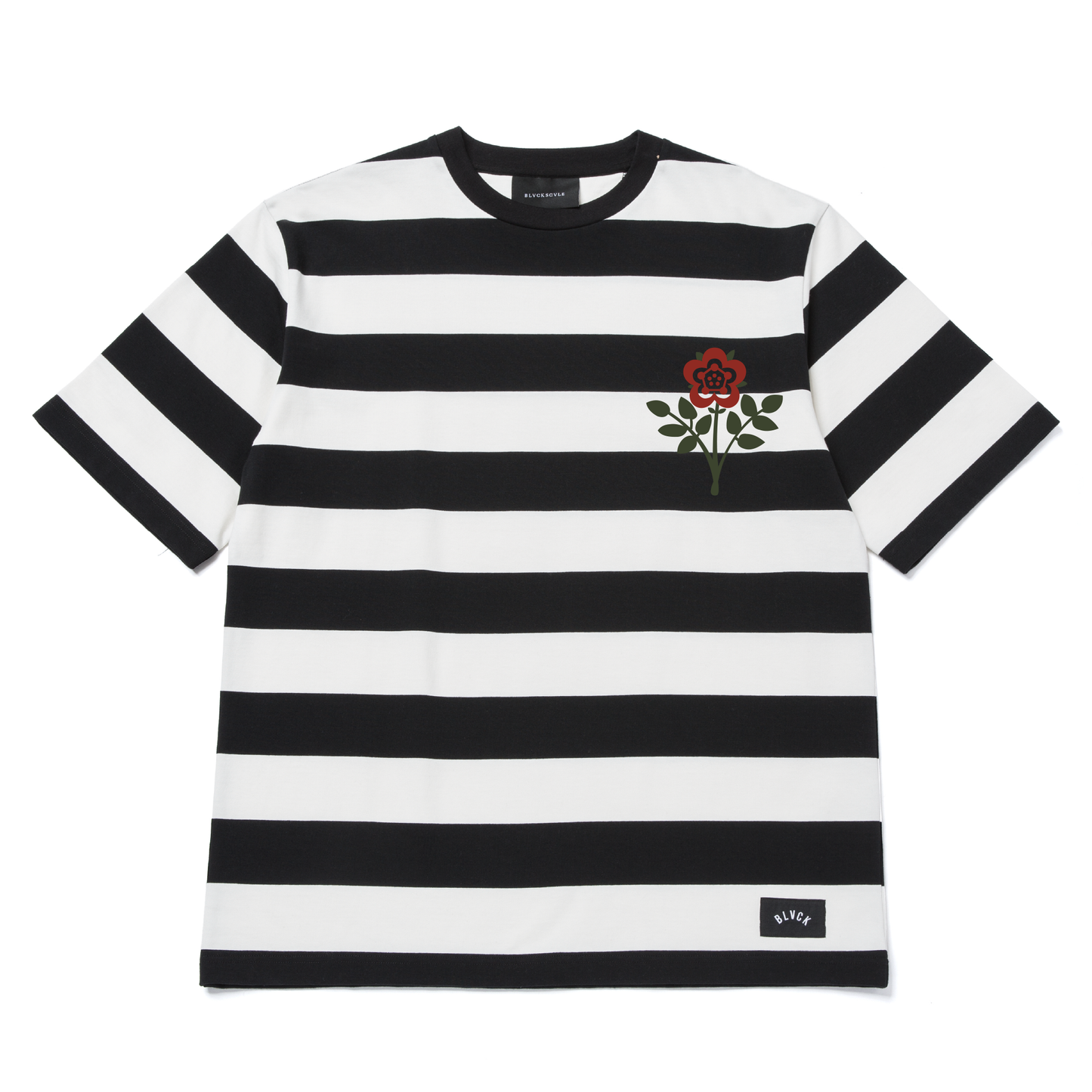 ABSENCE OF DESIRE STRIPE C/S S/S TEE