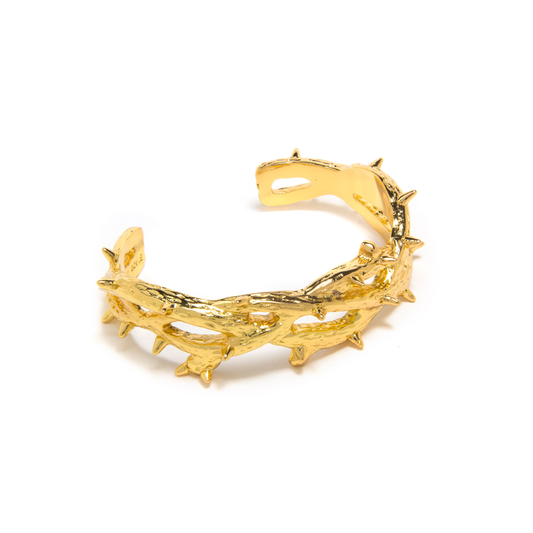 THORNS BRACELET GOLD PLATED