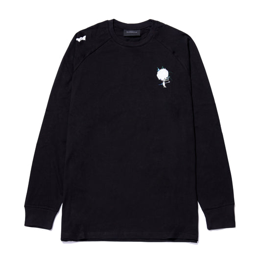 BLVCK SB PEARL C/S L/S RAGLAN TEE BLACK