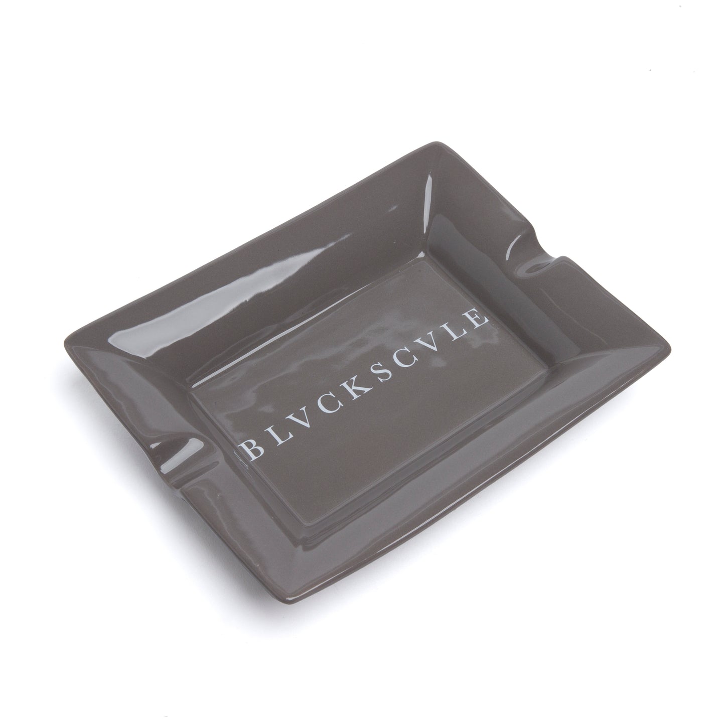 BLVCK SCVLE CERAMIC ASHTRAY GUNMETAL