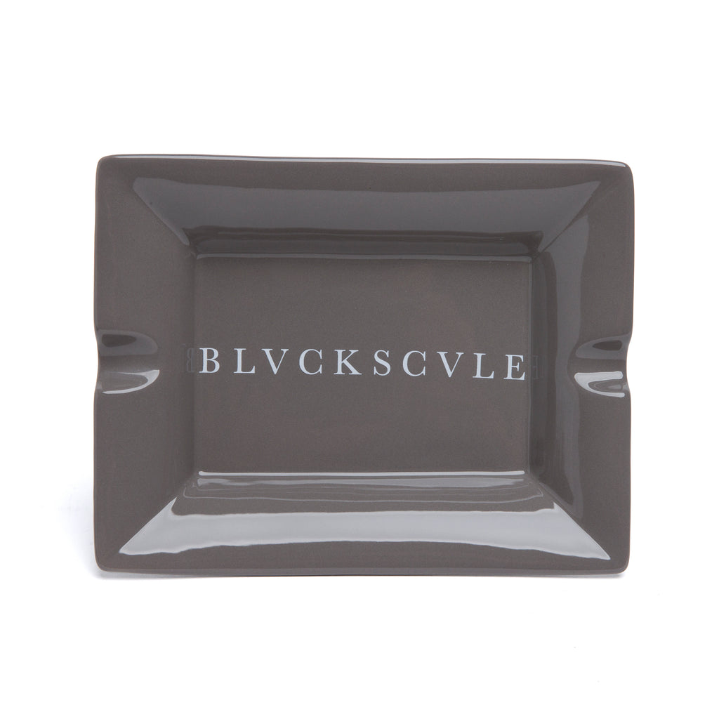 BLVCK SCVLE CERAMIC ASHTRAY GUNMETAL