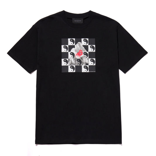 "VS" C/S S/S TEE BLACK