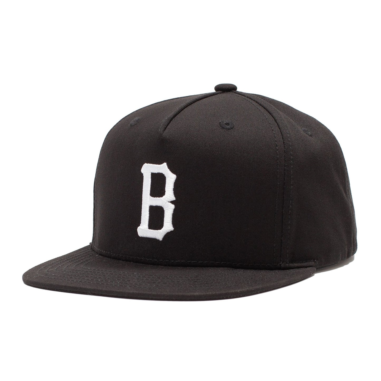 B LOGO 5-PANEL BLACK