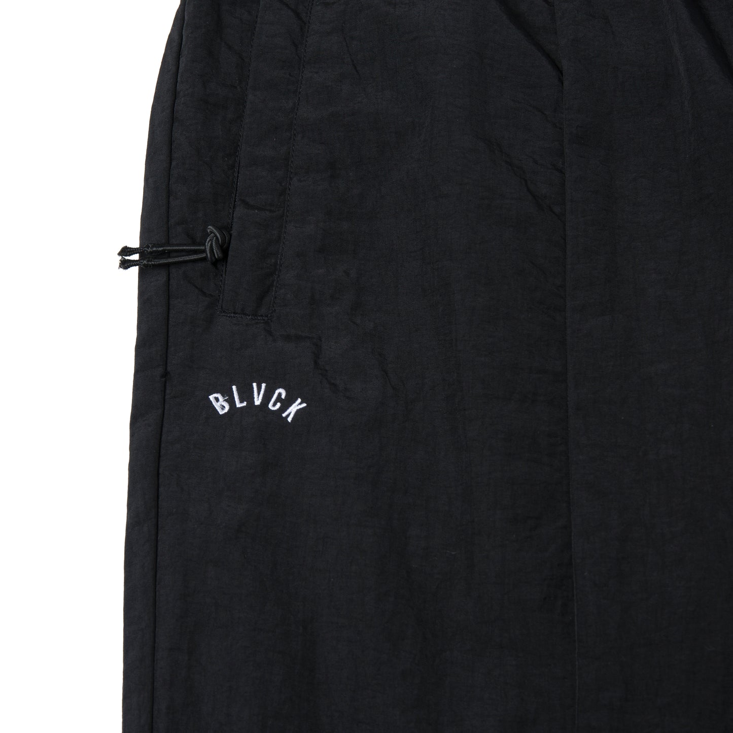 FRONT SNAP TRAINER PANT BLACK