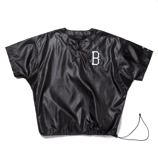 B LOGO WARM UP JERSEY BLACK