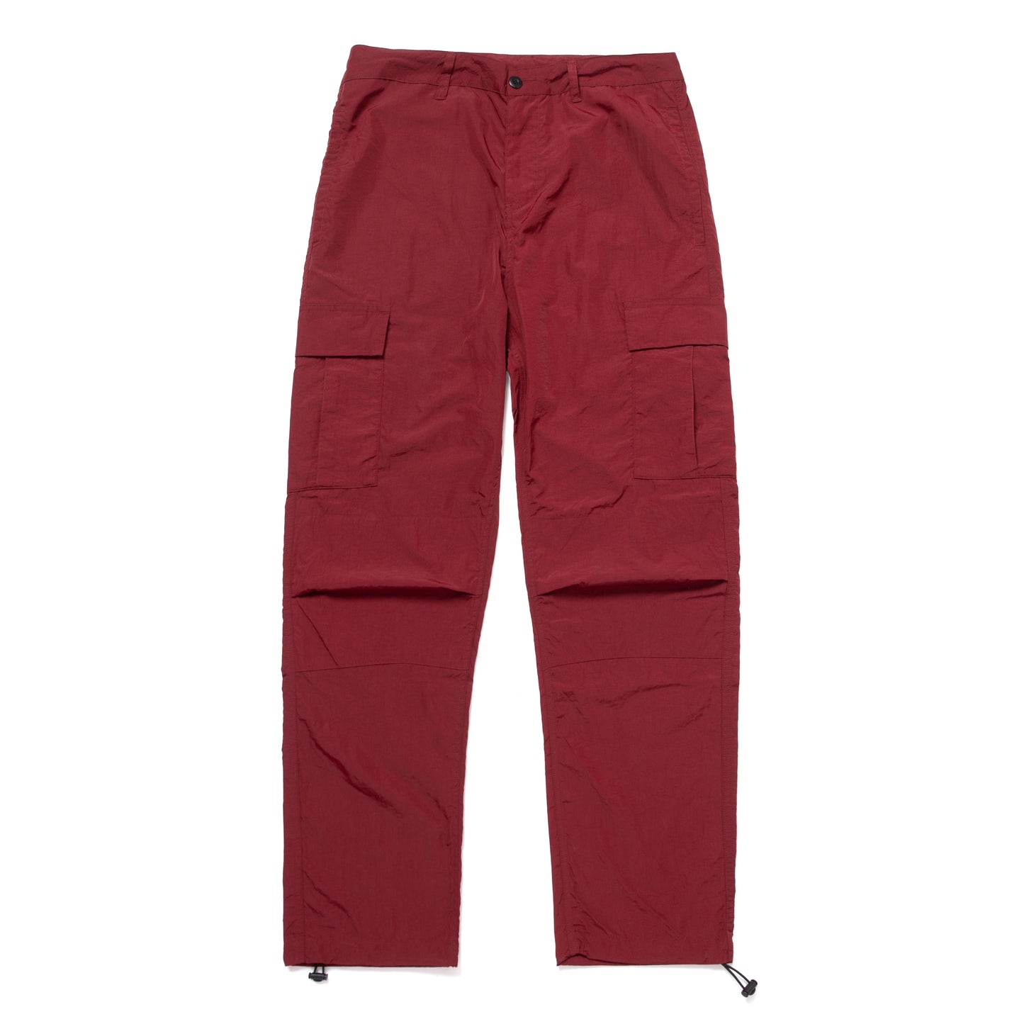 NYLON CARGO PANT CRIMSON