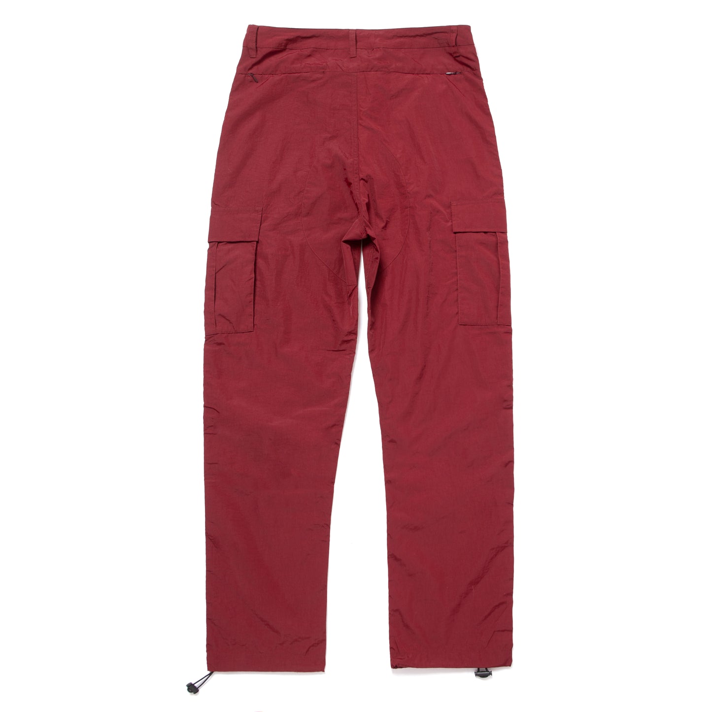 NYLON CARGO PANT CRIMSON