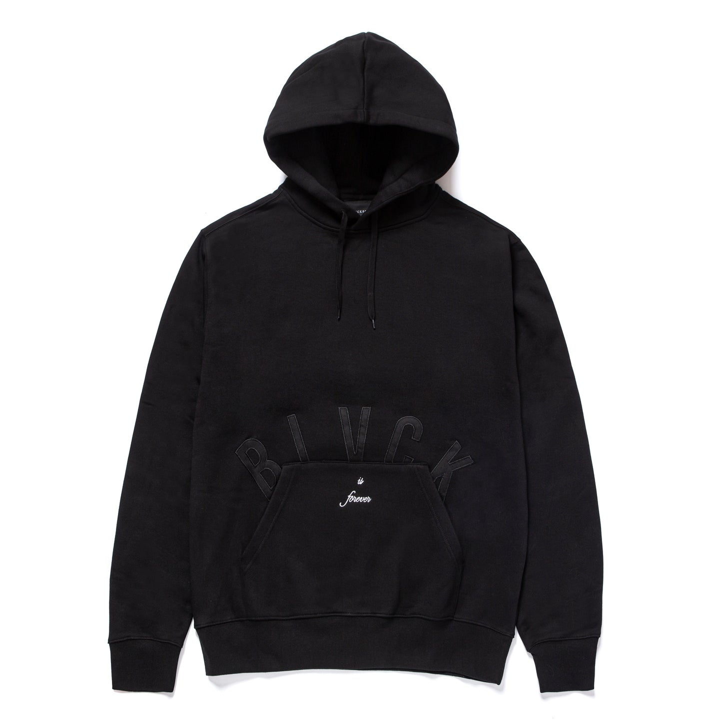 HIDE & SEEK HOODED SWEATSHIRT BLACK