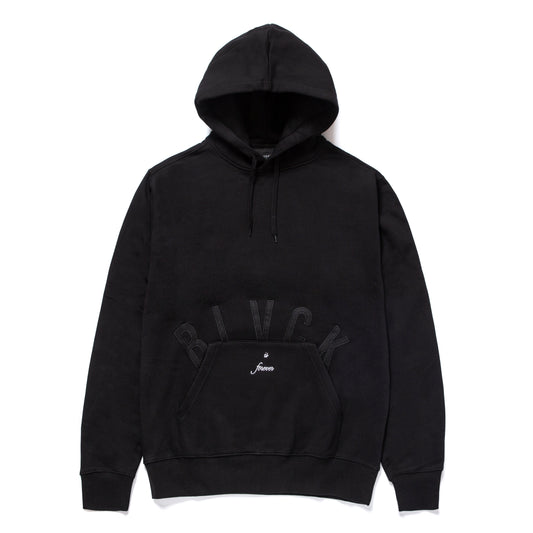 HIDE & SEEK HOODED SWEATSHIRT BLACK