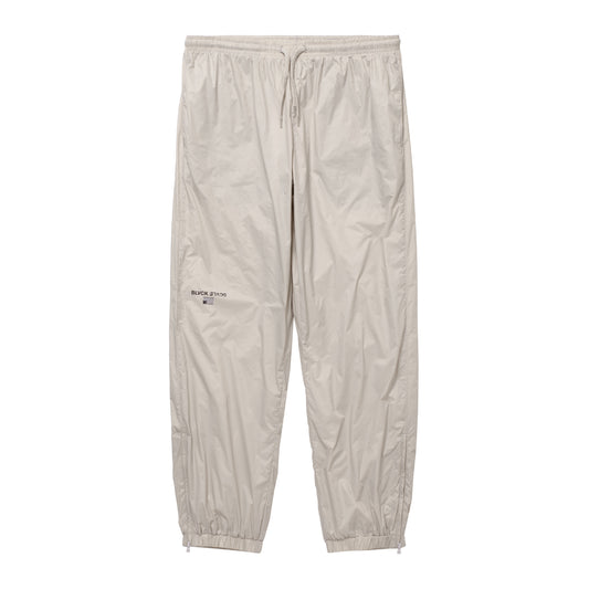 WET NYLON TRACK PANT SAND