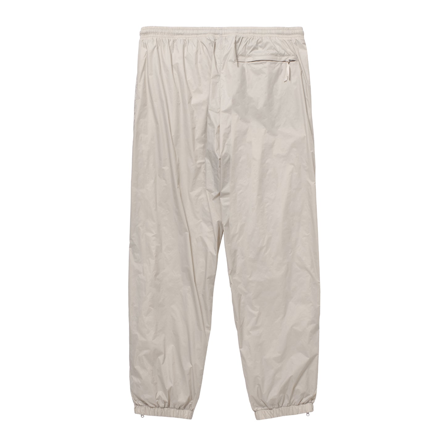 WET NYLON TRACK PANT SAND