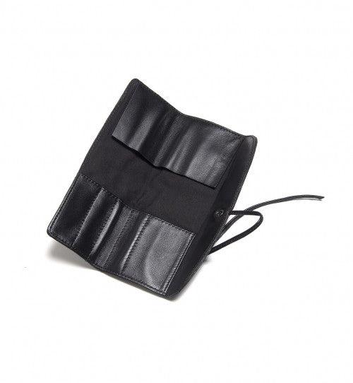 BLVCK LEATHER PEN CASE BLACK