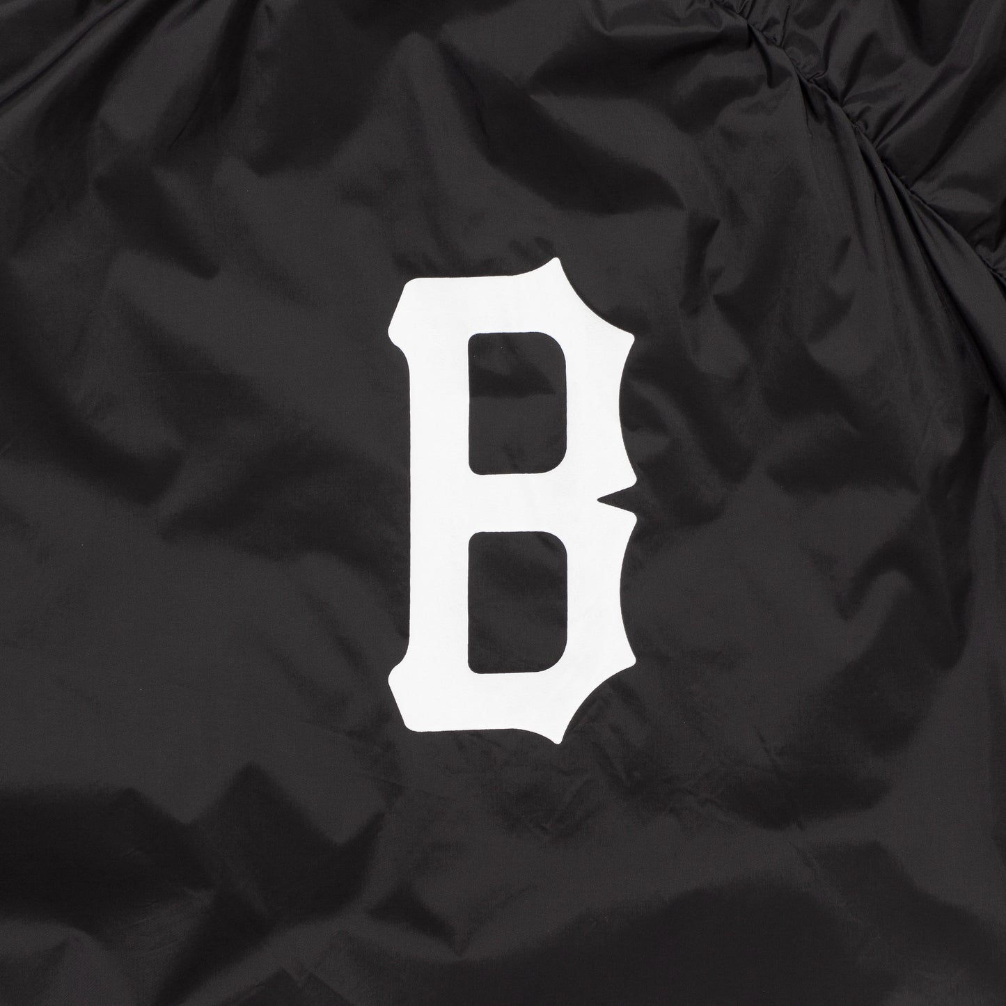 B LOGO REVERSIBLE CREWNECK BLACK