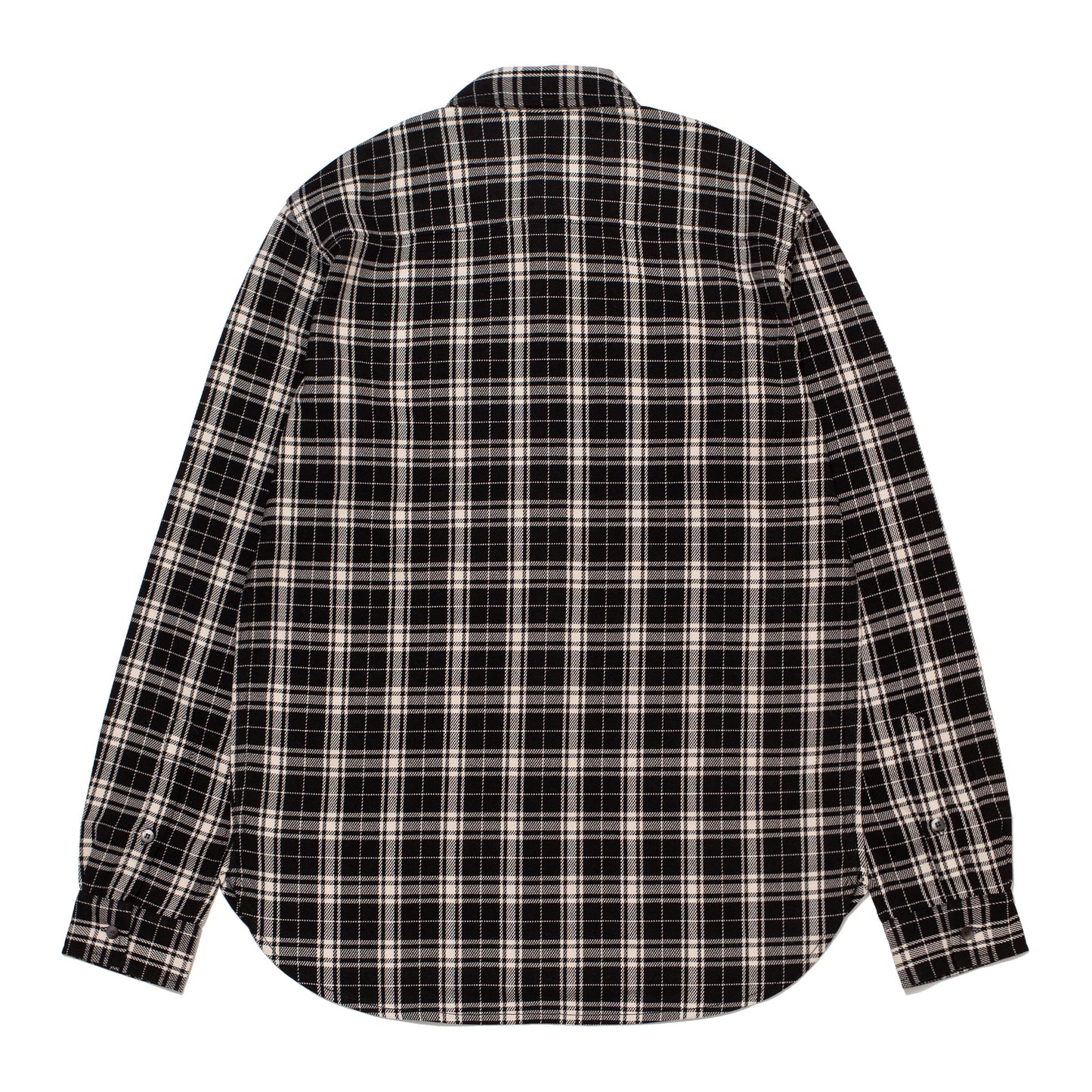 RAVEN L/S FLANNEL SHIRT BLACK