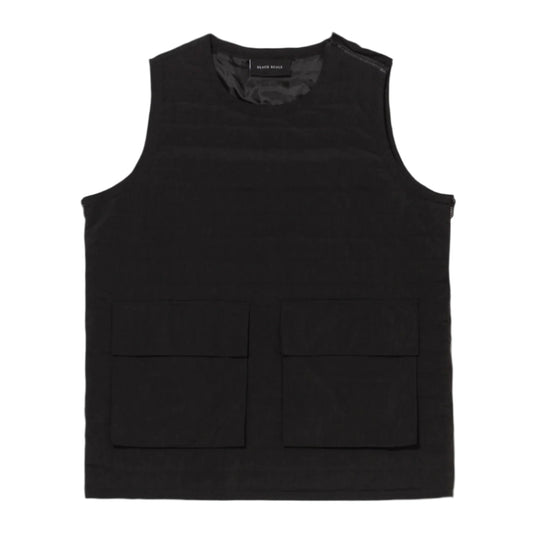 TECH PULLOVER VEST BLACK