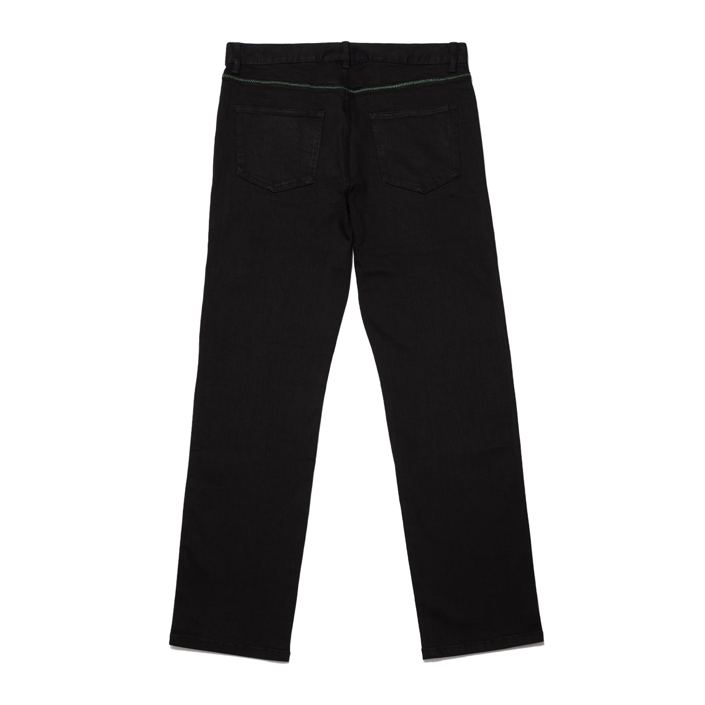 DLO STRAIGHT LEG DENIM PANT BLACK