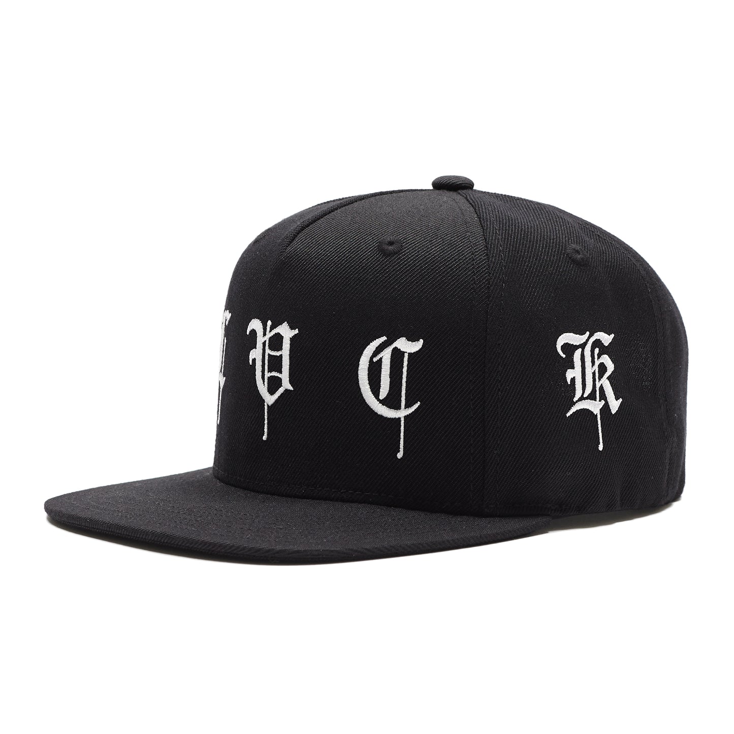 OLD ENGLISH DRIP 5-PANEL BLACK