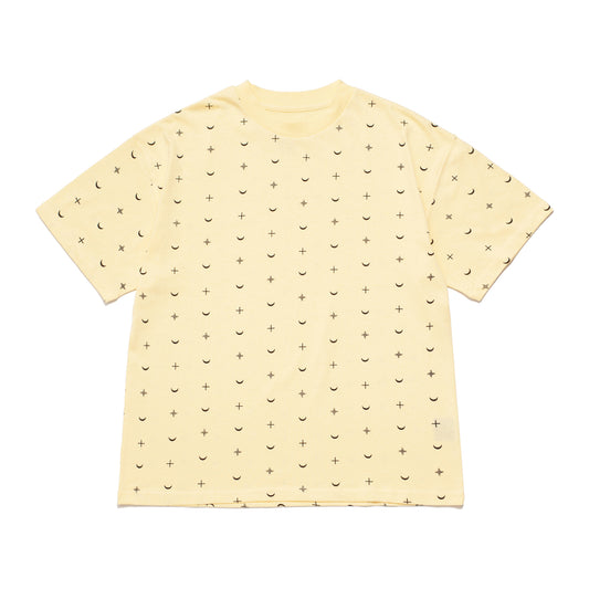 BS X FIA AOP C/S S/S TEE CREAM