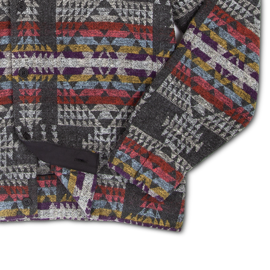 FEZ CARDIGAN GUNMETAL