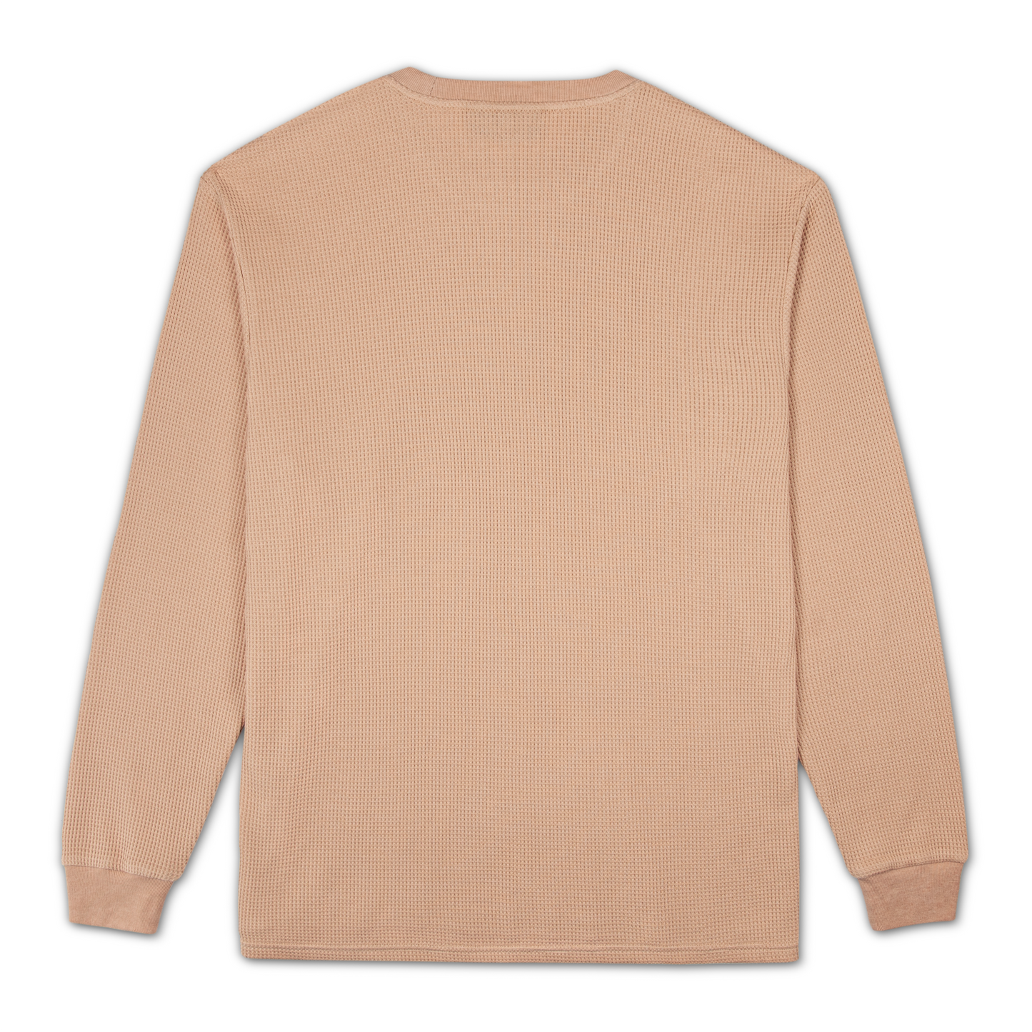 WAFFLE KNIT L/S THERMAL CLAY